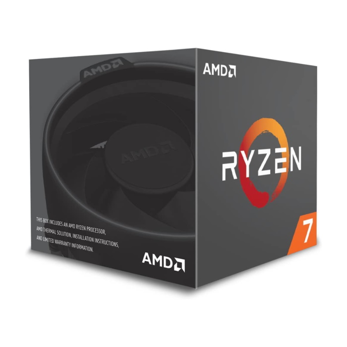 Процессор AMD Ryzen 7 2700 (BOX) процессор amd ryzen 7 7700x box