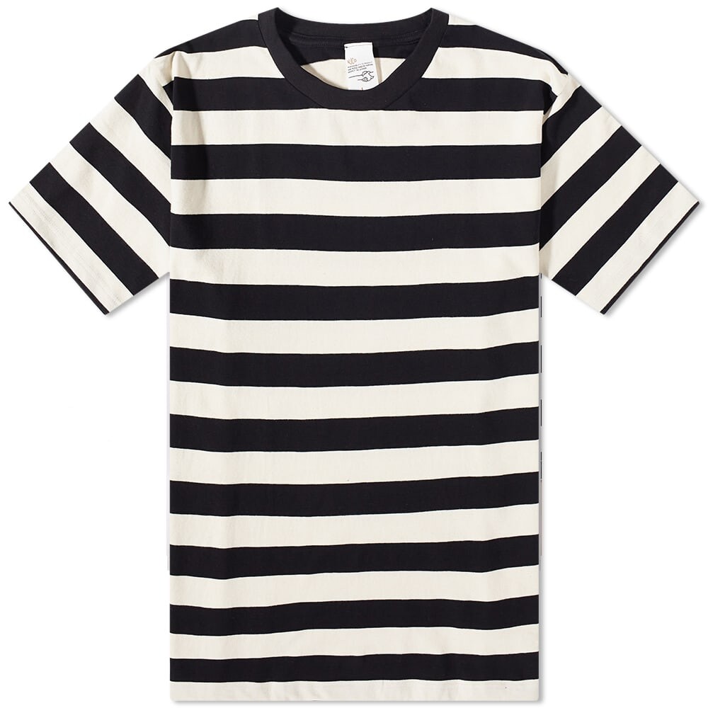 

Футболка Nudie Uno Block Stripe Tee, Черный