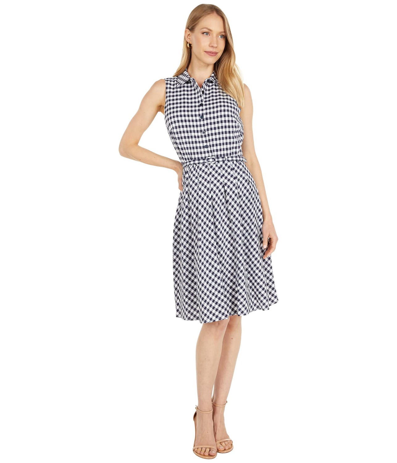 

Платье LAUREN Ralph Lauren, Gingham Sleeveless Dress