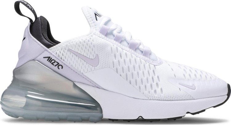 Nike air max 270 womens white cheap and purple