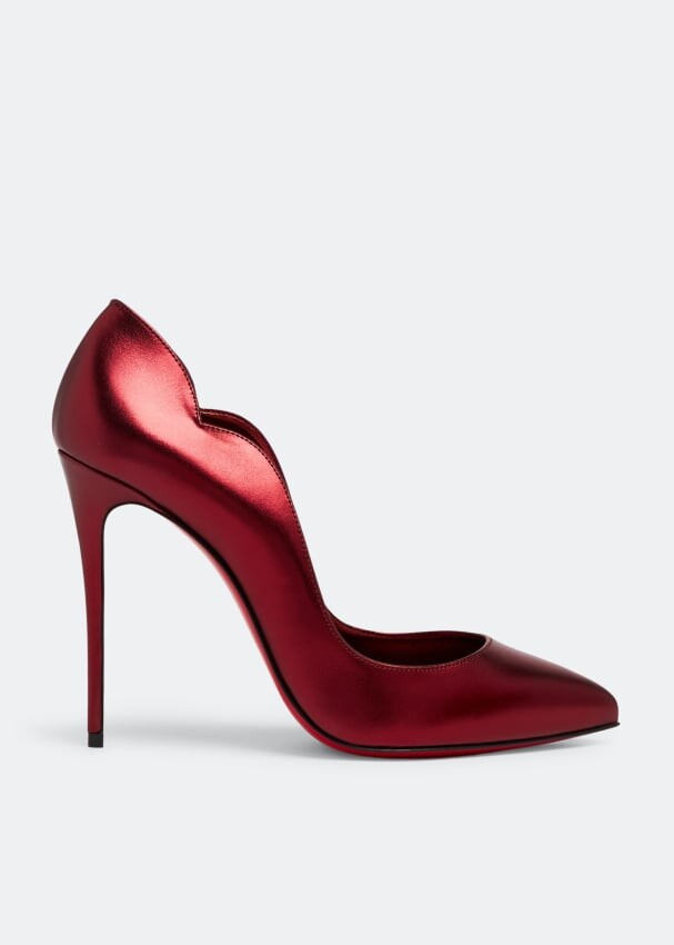 

Туфли CHRISTIAN LOUBOUTIN Hot Chick 100 pumps, бордовый