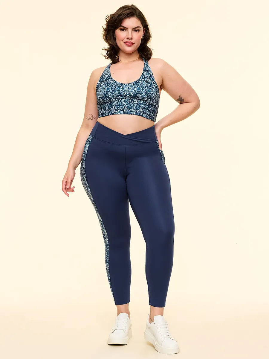

Леггинсы Lotus Active Crossover Adore Me, синий