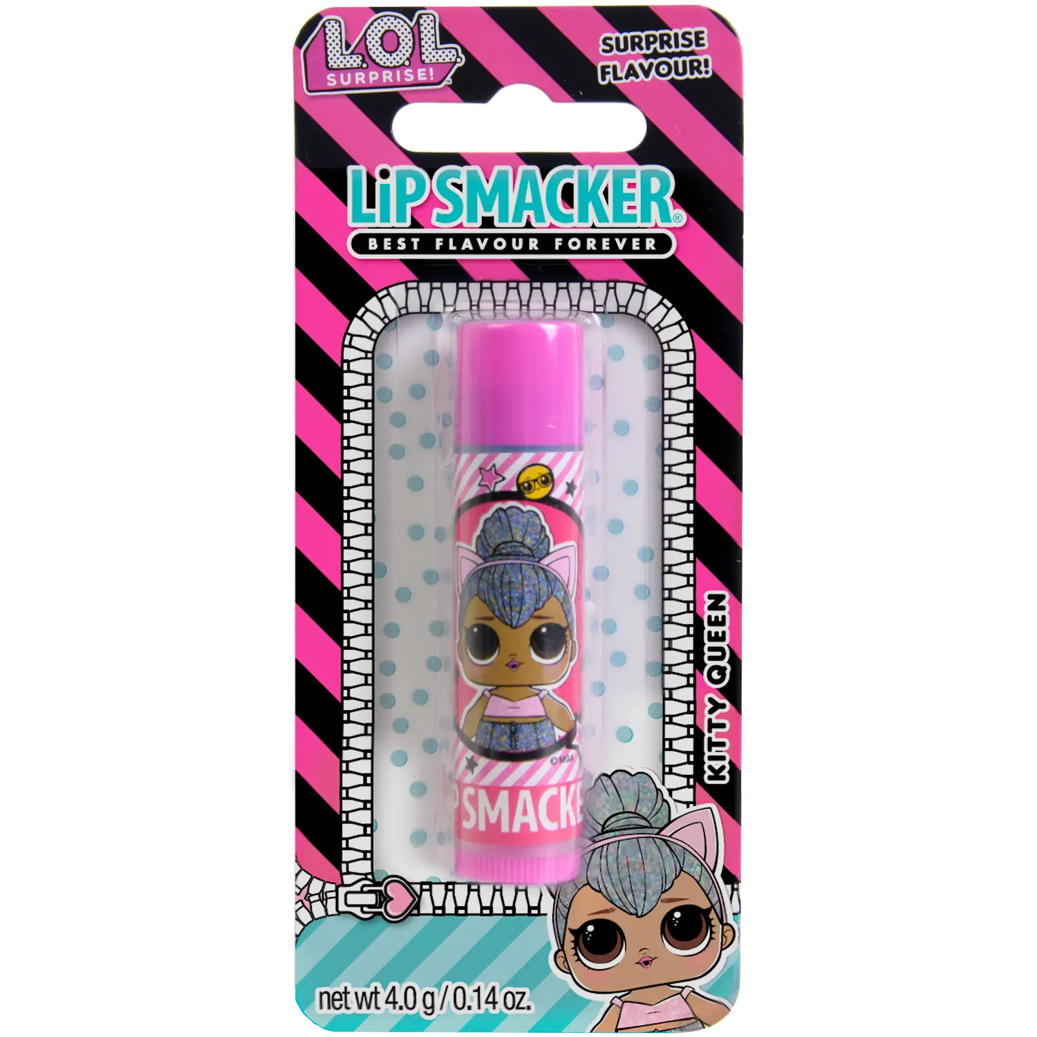 

Lip Smacker Lol Raspberry Surprise губная помада, 1 шт.