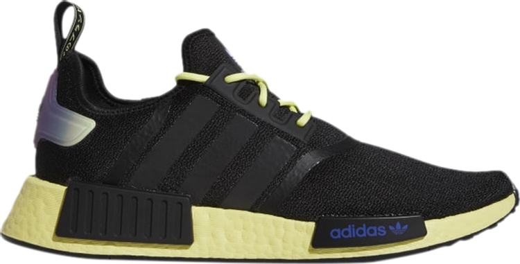 Adidas nmd r1 black sales and yellow