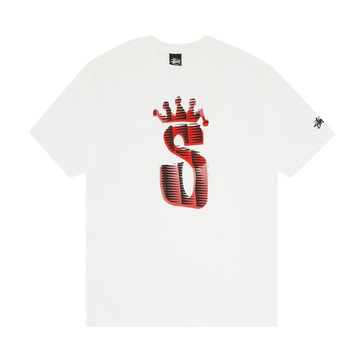 

Футболка Stussy Big S Crown 2010 Tee 'White', белый