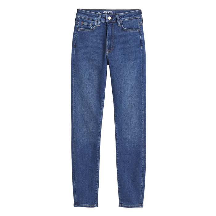 

Джинсы H&M True To You Skinny High, синий