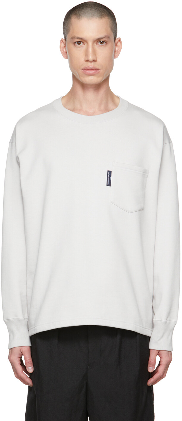 

Серая толстовка с карманами Comme des Garçons Homme