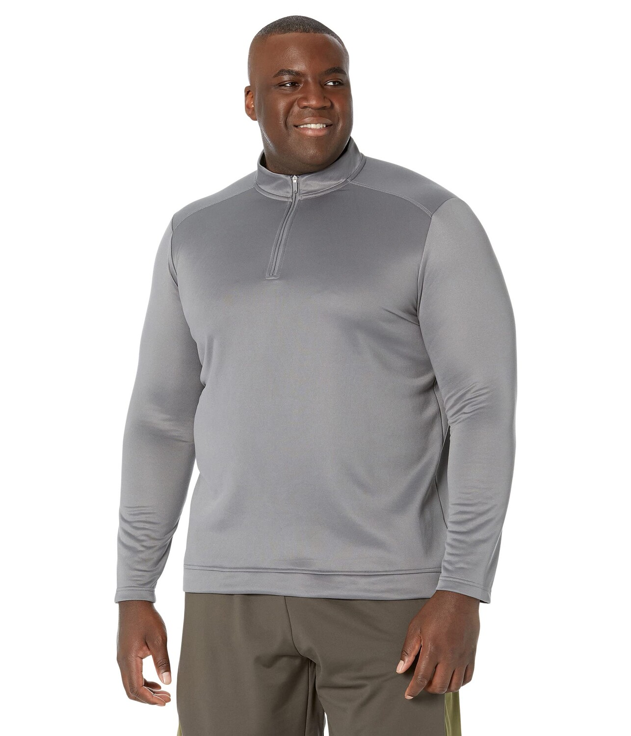 

Худи adidas Golf, Club Recycled Materials 1/4 Zip Pullover, Серый