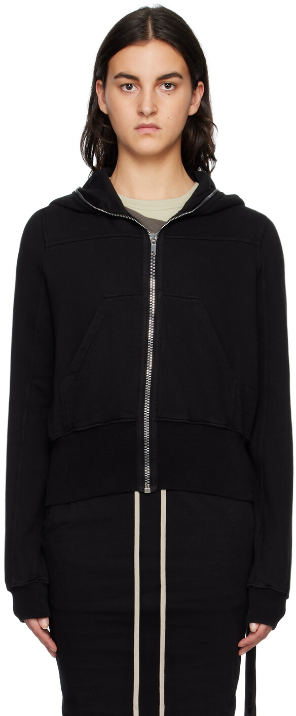 

Черный свитшот фурка Rick Owens Drkshdw