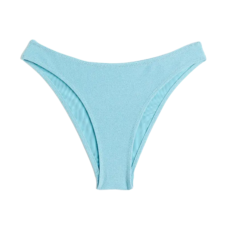 

Плавки H&M High Leg Bikini, светло-бирюзовый, Зеленый