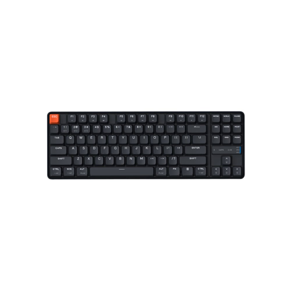 Беспроводная клавиатура Xiaomi Mi TKL 87 (VB Pro Switch), черный, англисйкая раскладка беспроводная мини клавиатура usb 2 4g цифровая клавиатура с 18 клавишами для imac macbook air pro ноутбуков настольных пк