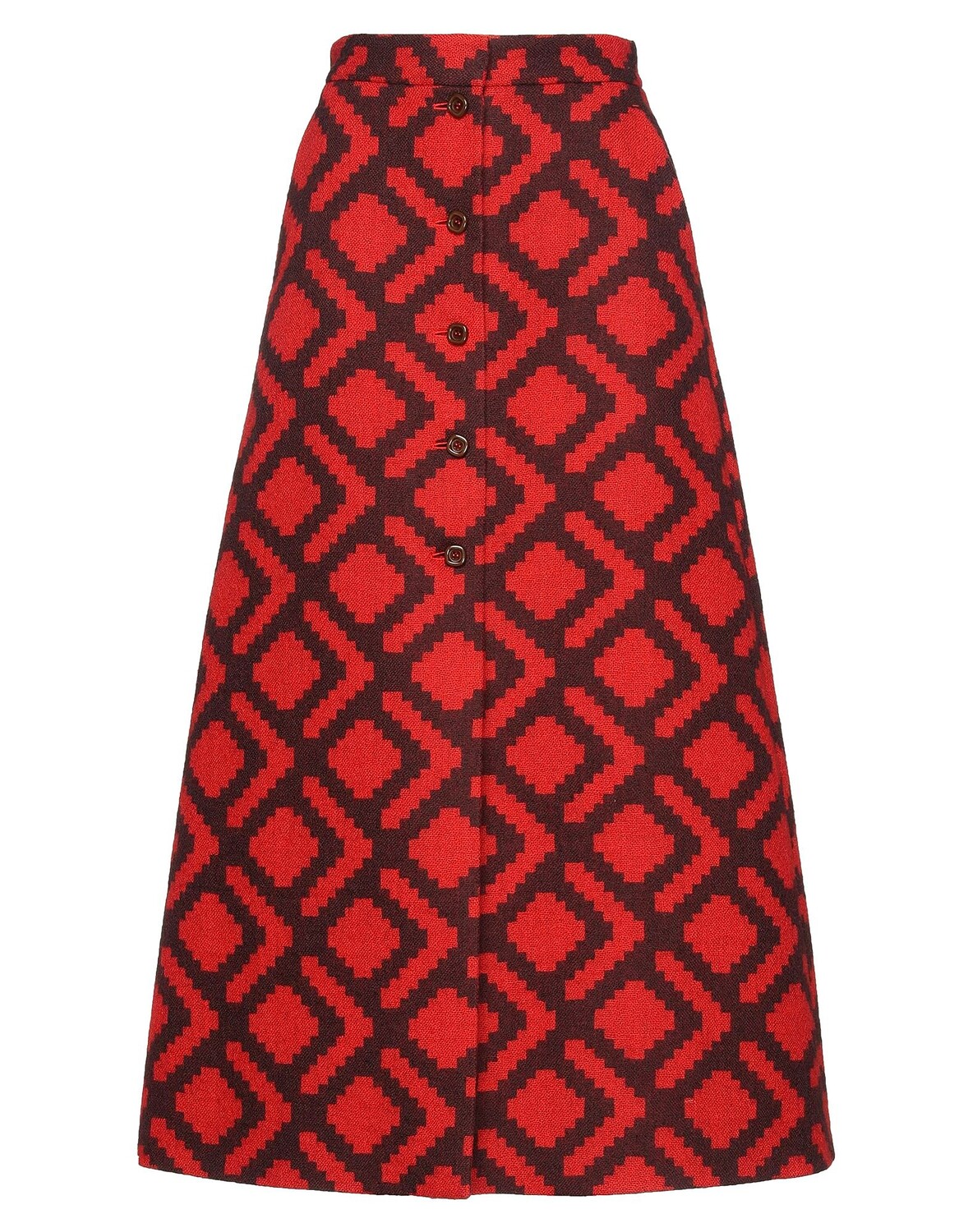 

Юбка Gucci, красный/черный