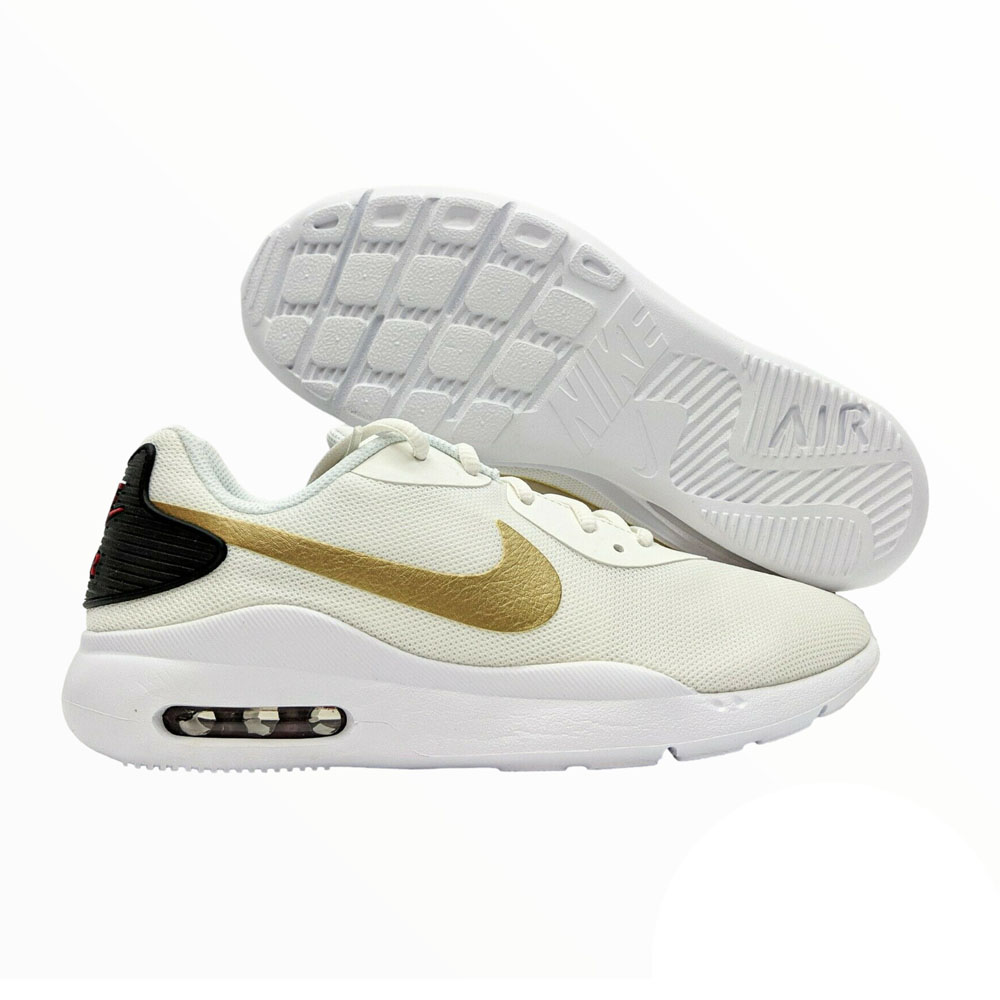 Кроссовки Nike Air Max Oketo, бело-золотой фото