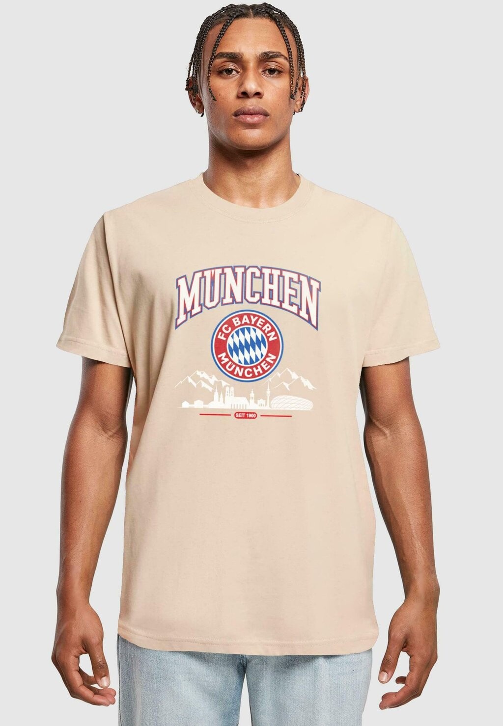 

Команда Skyline Round Neck FC Bayern München, цвет sand