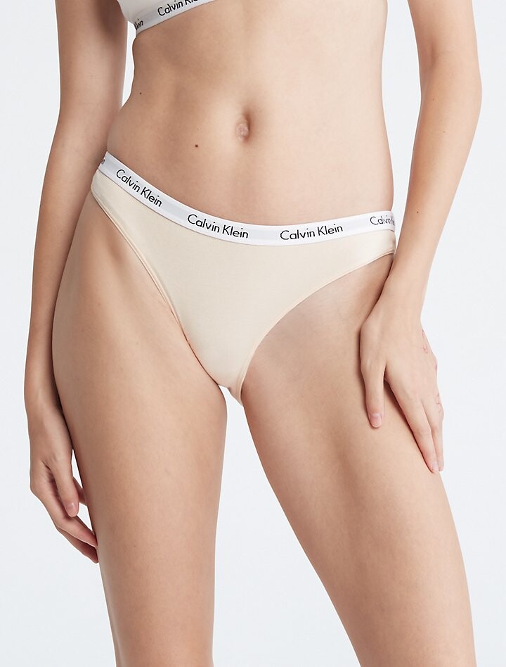 

Хлопковое бикини с логотипом Carousel Calvin Klein