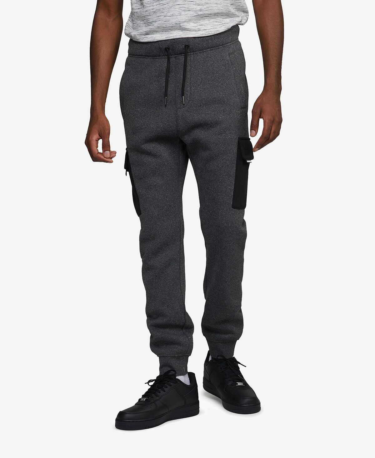 

Мужские флисовые джоггеры classic cargo pop Ecko Unltd, черный