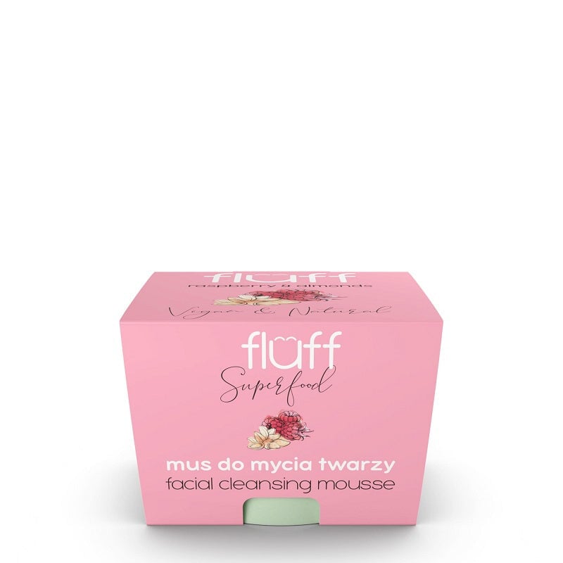 

Fluff Facial Cleansing Mousse Мусс для лица с малиной и миндалем 50мл