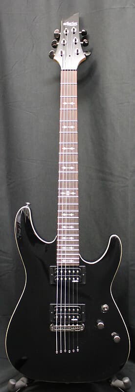 

Schecter Omen-6 электрогитара глянцевая черная Omen-6 6 String