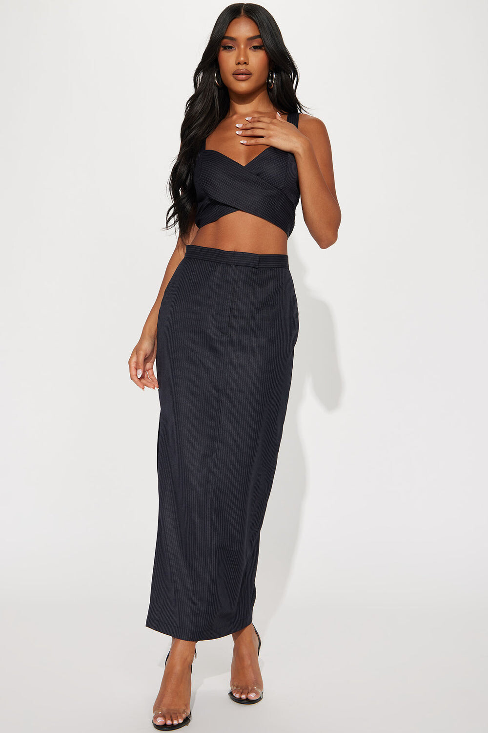 

Юбка Fashion Nova 81275SK, нави