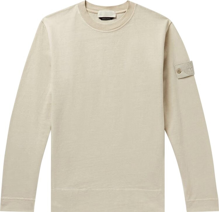

Толстовка Stone Island Ghost Crewneck 'Beige', загар