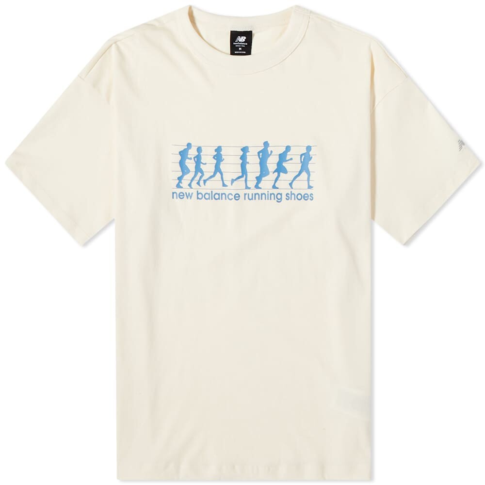 

Футболка New Balance NB Athletics Oversized Tee, Белый