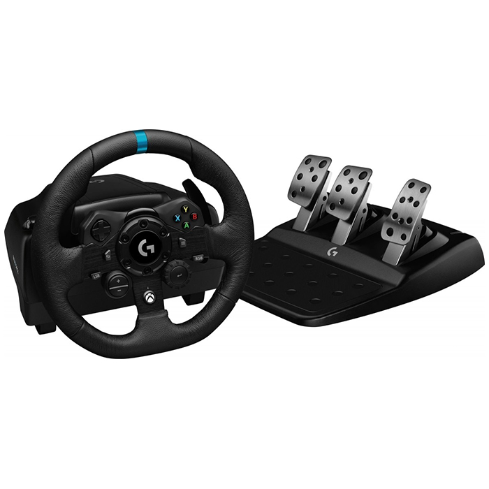 Руль Logitech G923 для Xbox, черный руль logitech g920 черный
