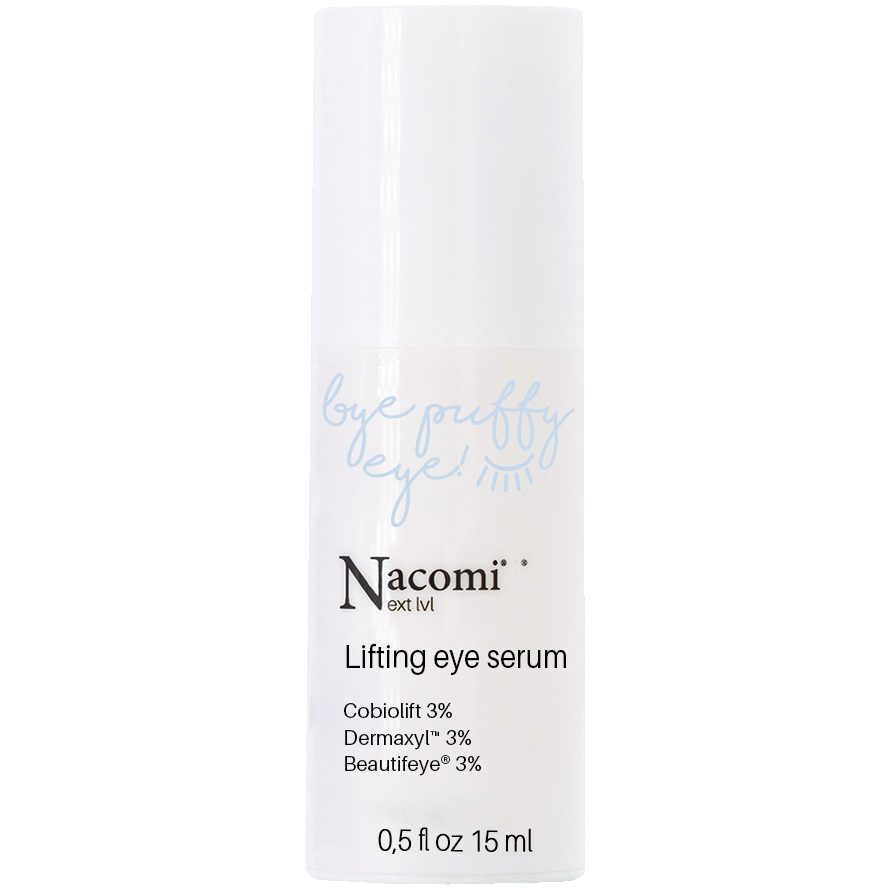 Nacomi Next Level сыворотка для глаз от отечности, 15 мл