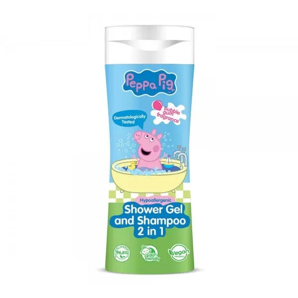 

Peppa Pig Гель для душа и шампунь 2in1 Bubble Gum 300мл
