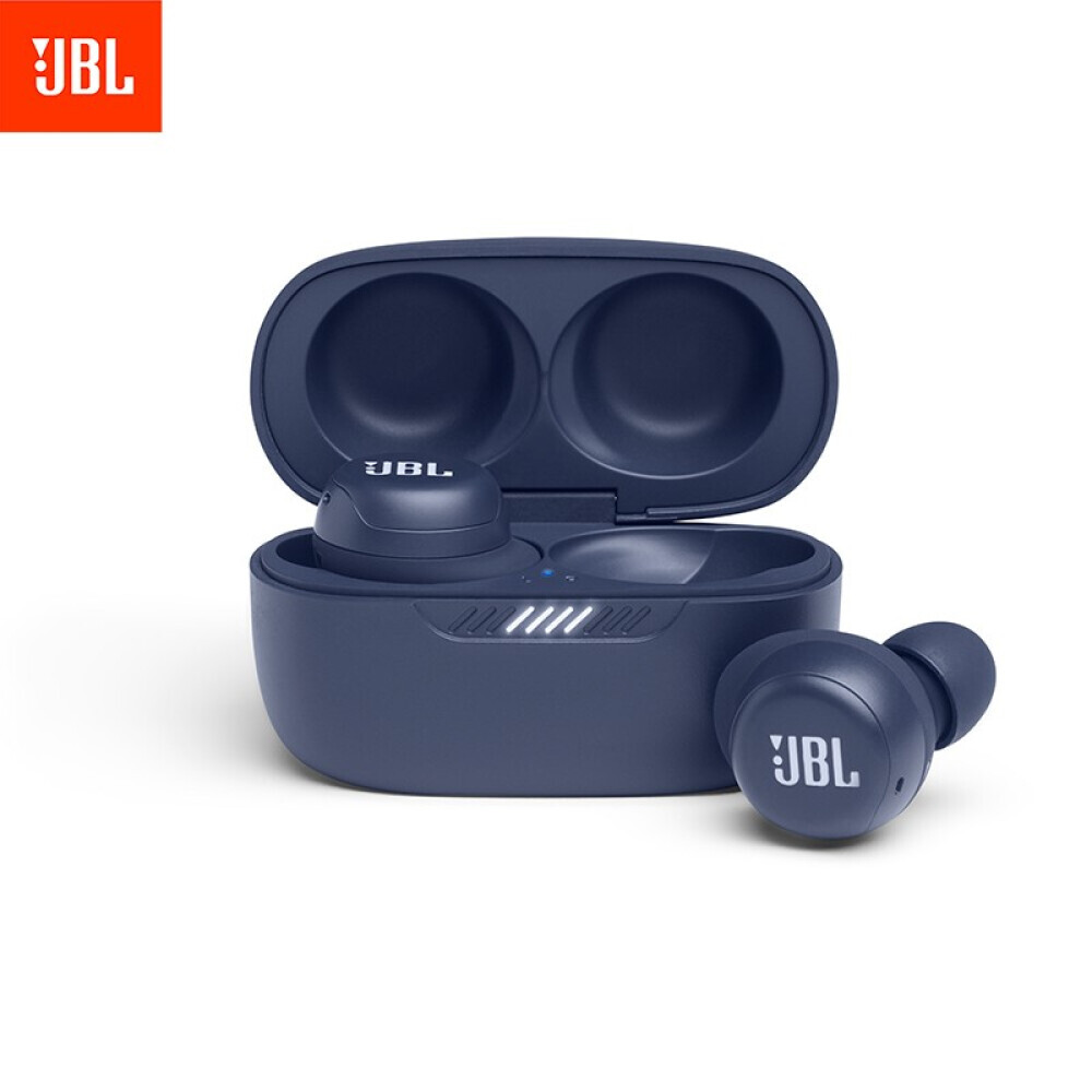 

Bluetooth смарт-гарнитура TWS JBL Live Free NC + спортивная с шумоподавлением, синий