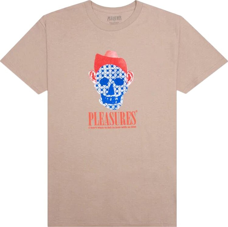 

Футболка Pleasures Cowboy T-Shirt 'Sand', загар