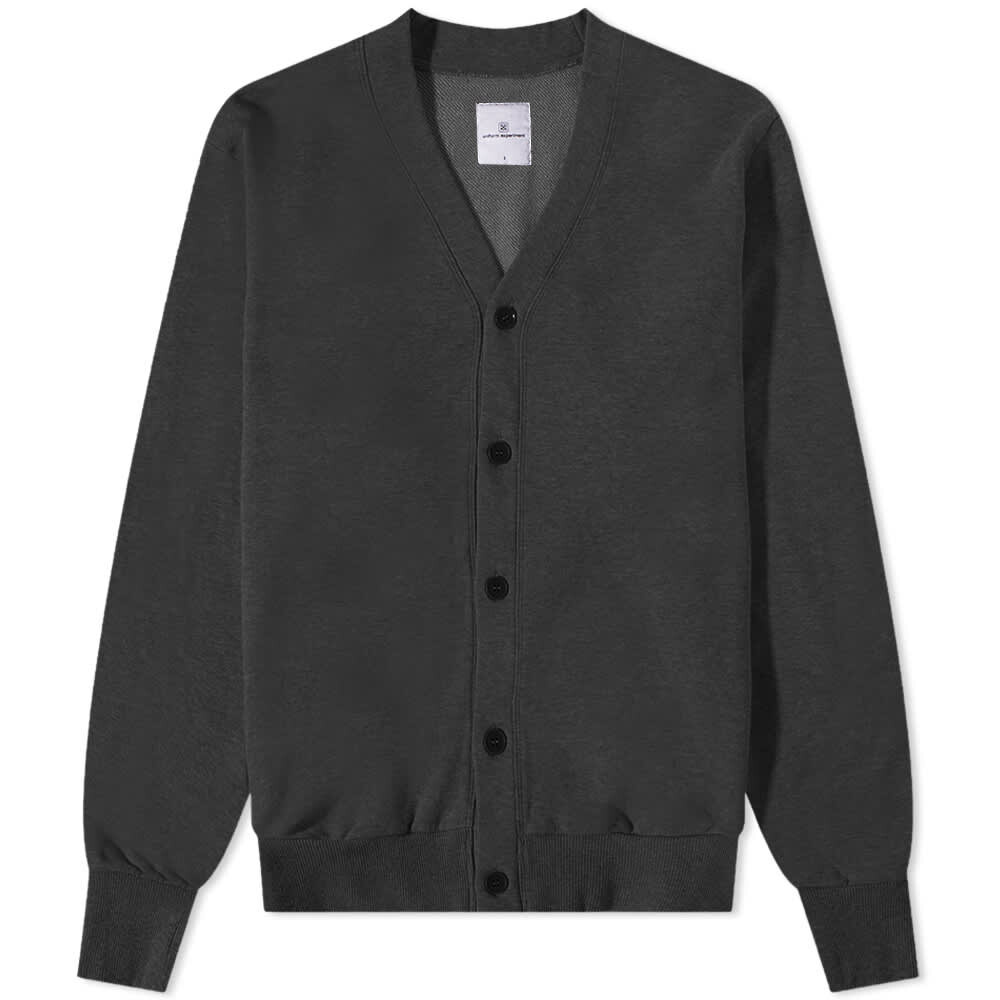 

Джемпер Uniform Experiment Paneled Sleeve Sweat Cardigan, Серый