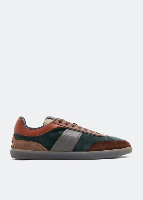 

Кроссовки TOD'S Tabs suede sneakers, разноцветный