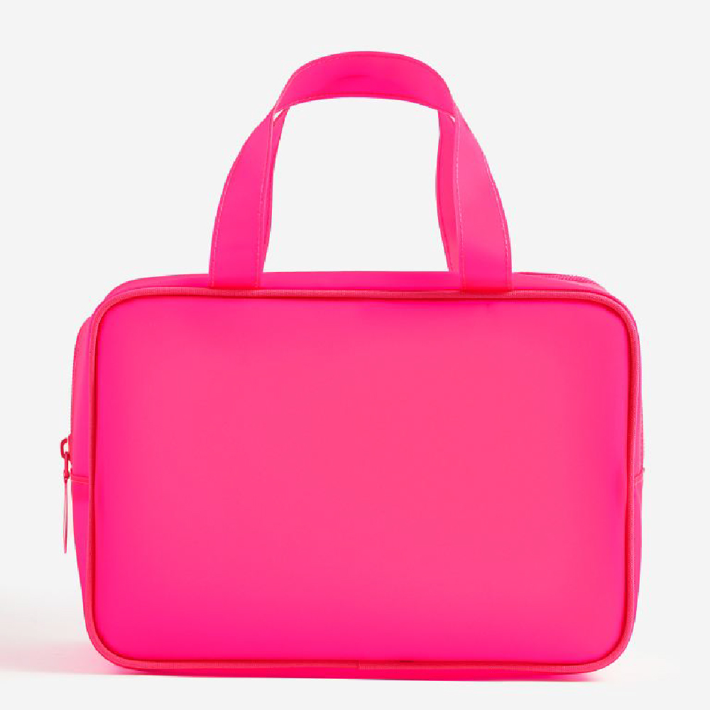 цена Сумка H&M Toiletry Bag with Handles, розовый