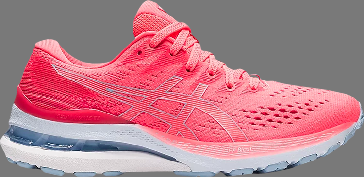 Кроссовки wmns gel kayano 28 'blazing coral' Asics, розовый - фото