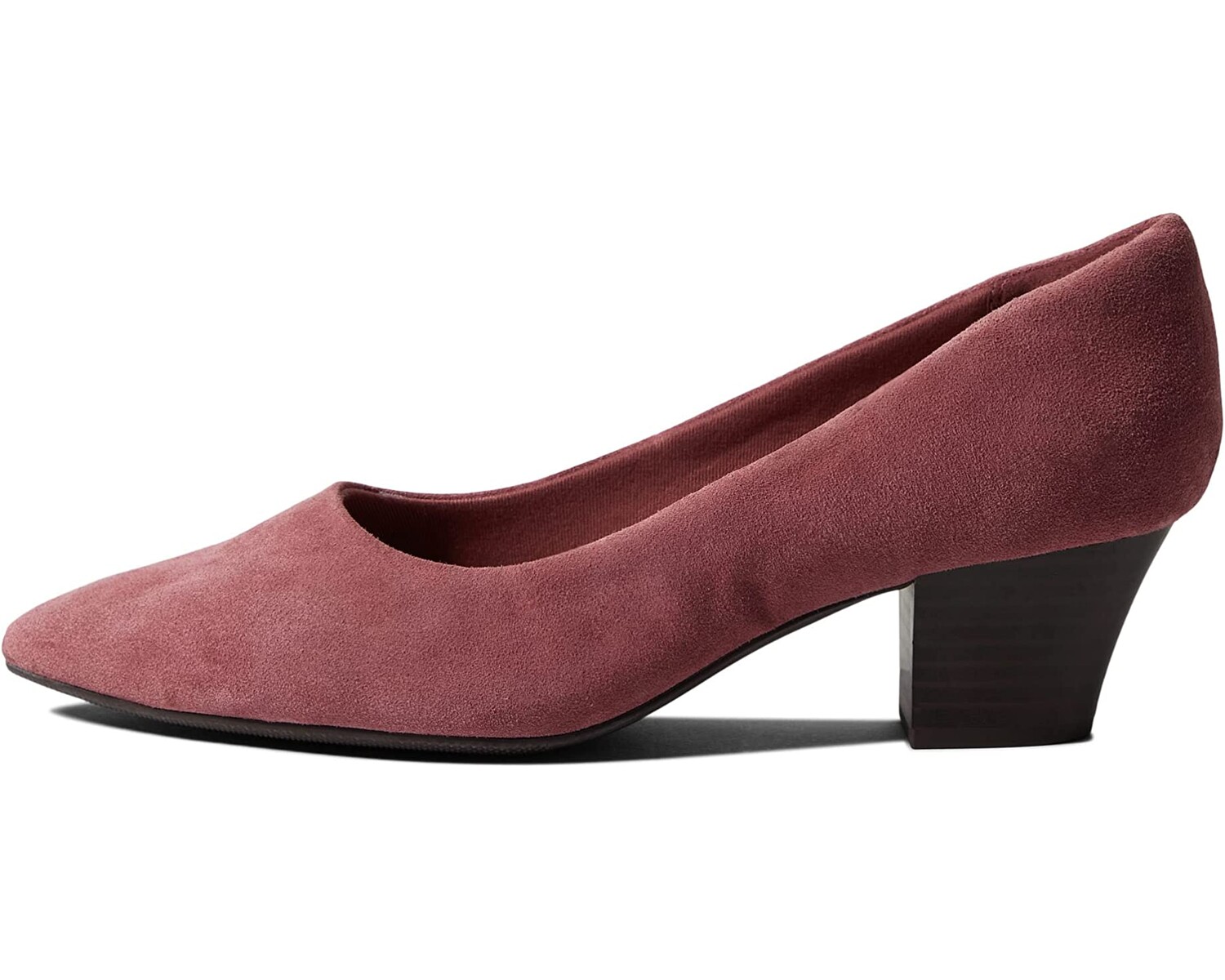 

Туфли на каблуках Teresa Step Clarks, замша