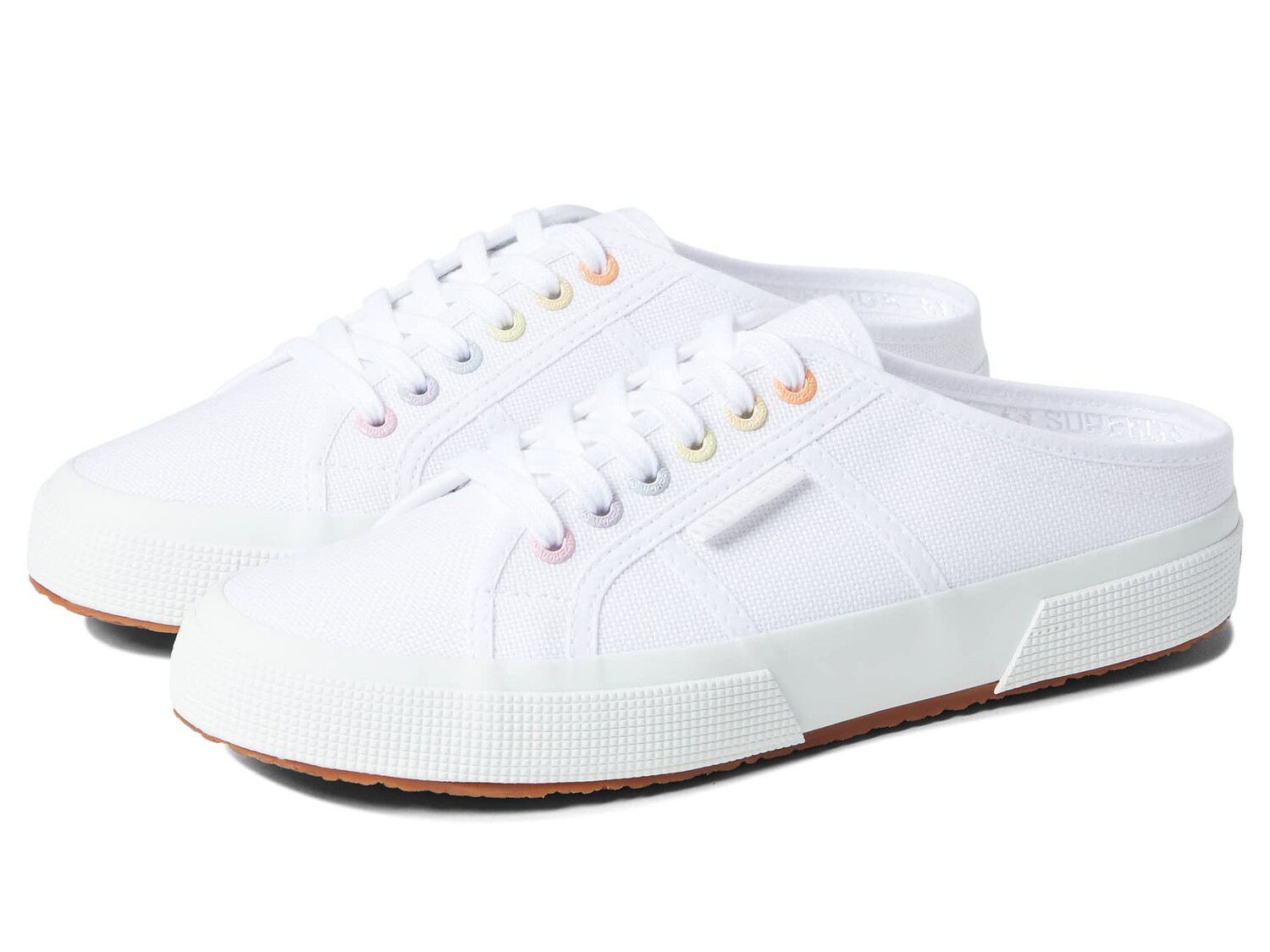 Кроссовки Superga, 2402 - Mule Rainbow Eyelets