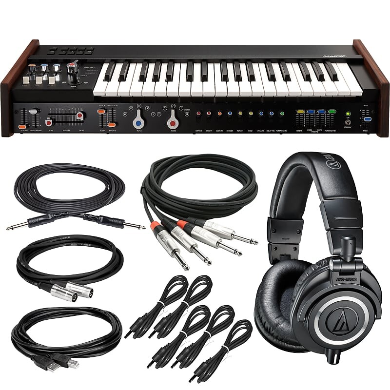 

Korg MiniKorg 700FS монофонический аналоговый синтезатор - студийный комплект miniKORG 700FS 32-Key Analog Synthesizer