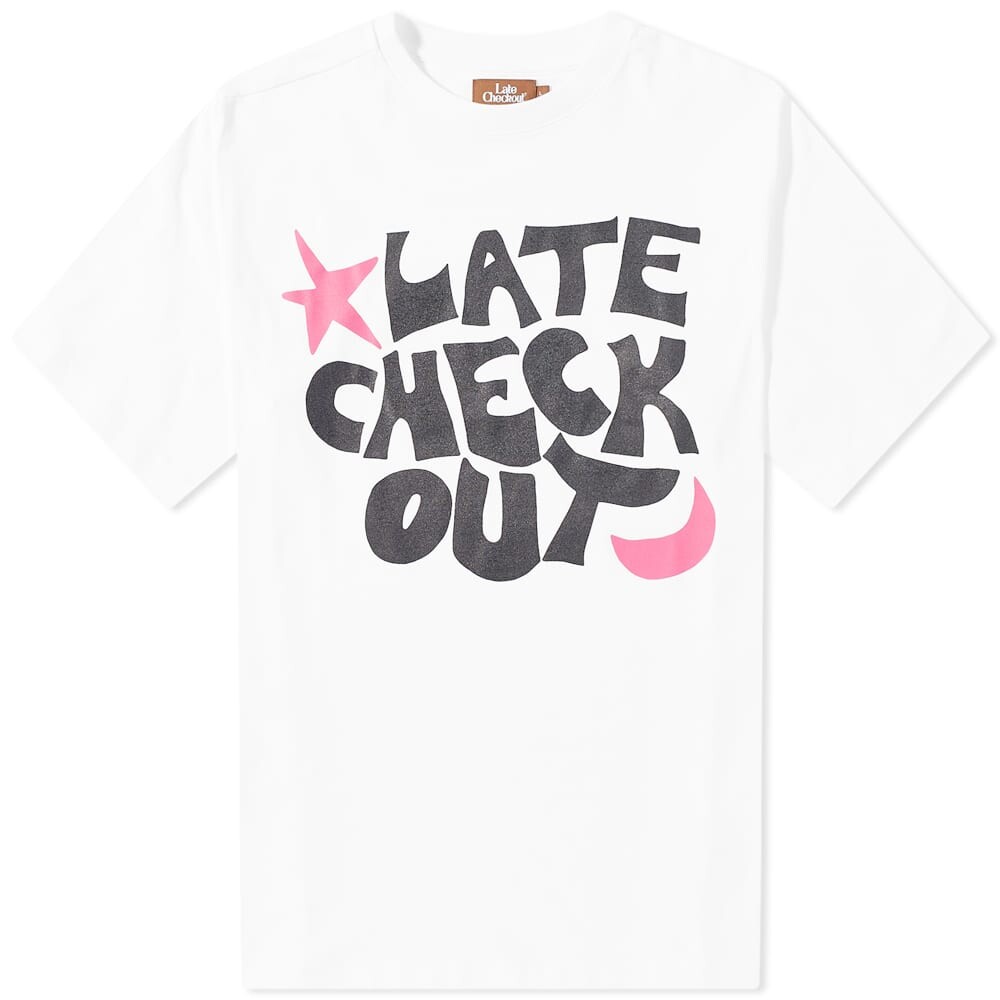 

Футболка Late Checkout Logo Tee, Белый