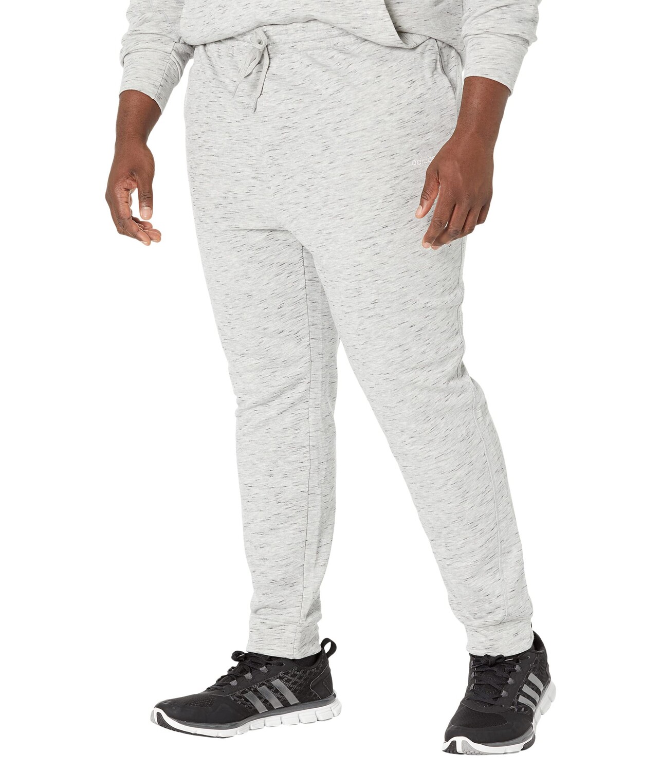 

Брюки adidas, Big & Tall Essentials Mélange Pants, Серый