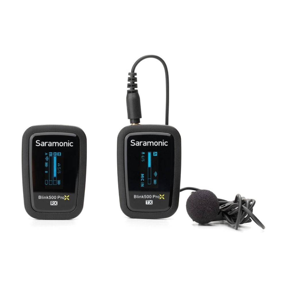 Беспроводная микрофонная система Saramonic Blink500 Pro X B1, 2.4 Ггц, черный радиосистема saramonic для видеосъёмок blink500 prox b4