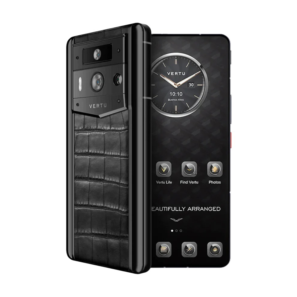 Смартфон Vertu Metavertu 2 Alligator, 12 ГБ/1 ТБ, 2 Nano-SIM, черный