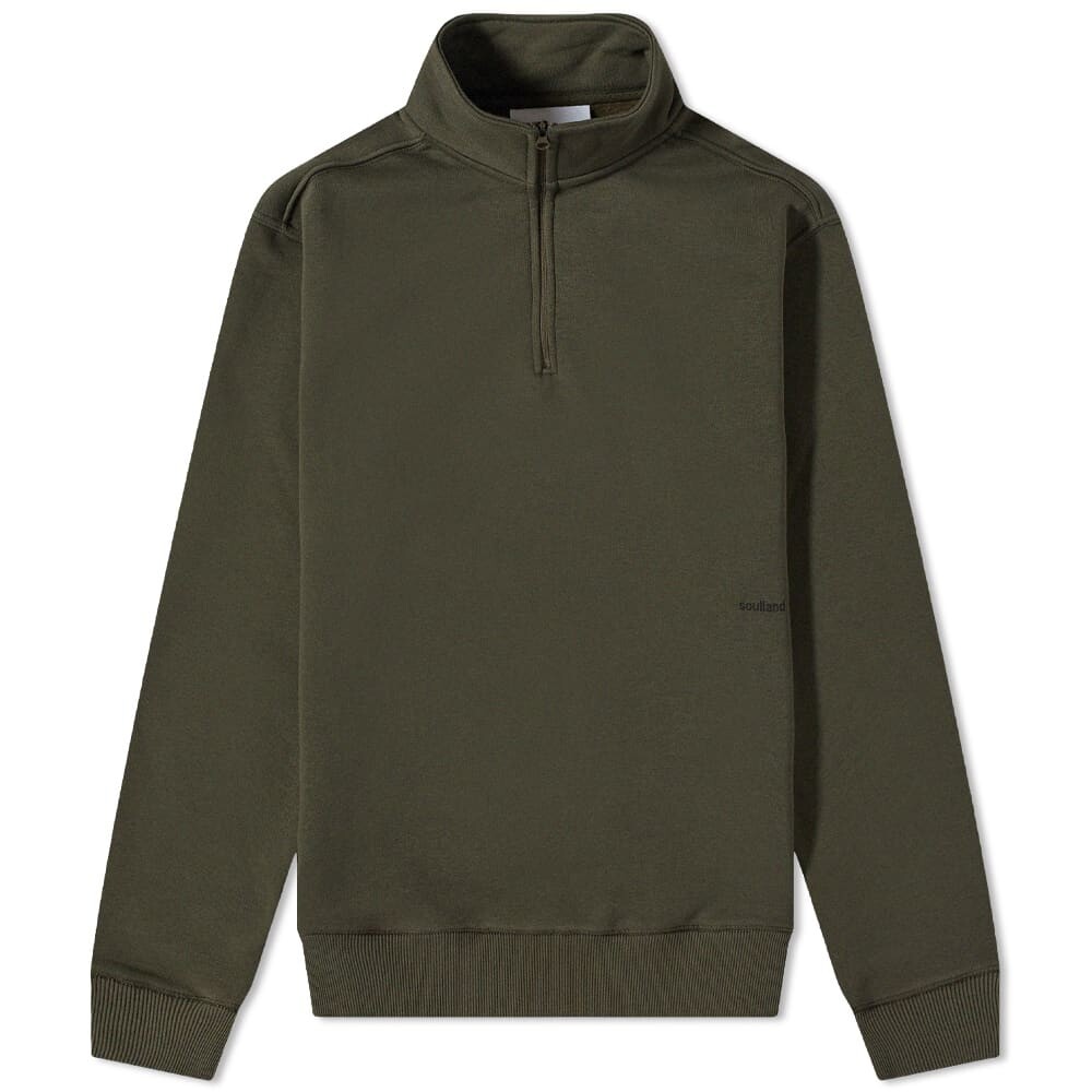 

Толстовка Soulland Ken Half Zip Sweat