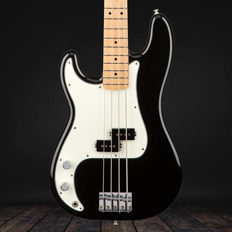 

Бас-гитара Fender Player Precision Bass, для левшей, кленовый гриф, черный