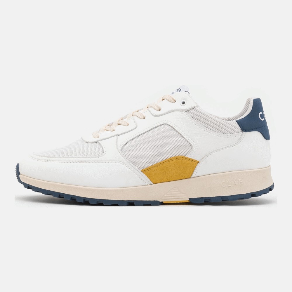 

Кроссовки Clae Joshua Unisex, white/blue/wheat, Белый