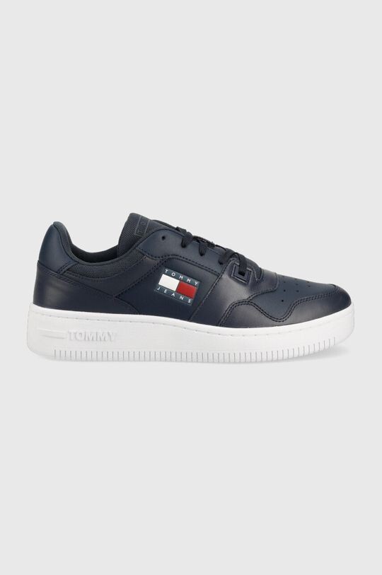 

Кожаные кроссовки Retro Basket Tjm Ess Tommy Jeans, темно-синий