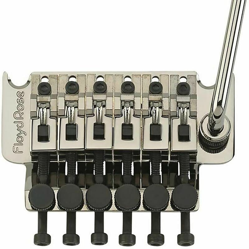 

Комплект тремоло Floyd Rose Original Series (без стопорной гайки), черный никель Original Series Tremolo Kit (without locking nut)