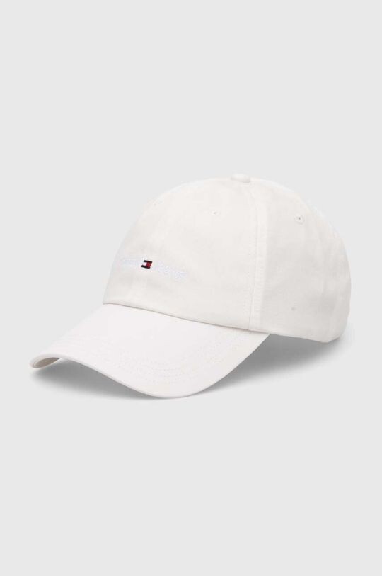 

Хлопковая бейсболка Tommy Jeans, белый