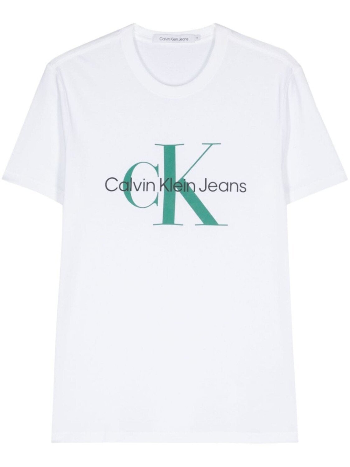 

Футболка из хлопка с логотипом Calvin Klein, белый
