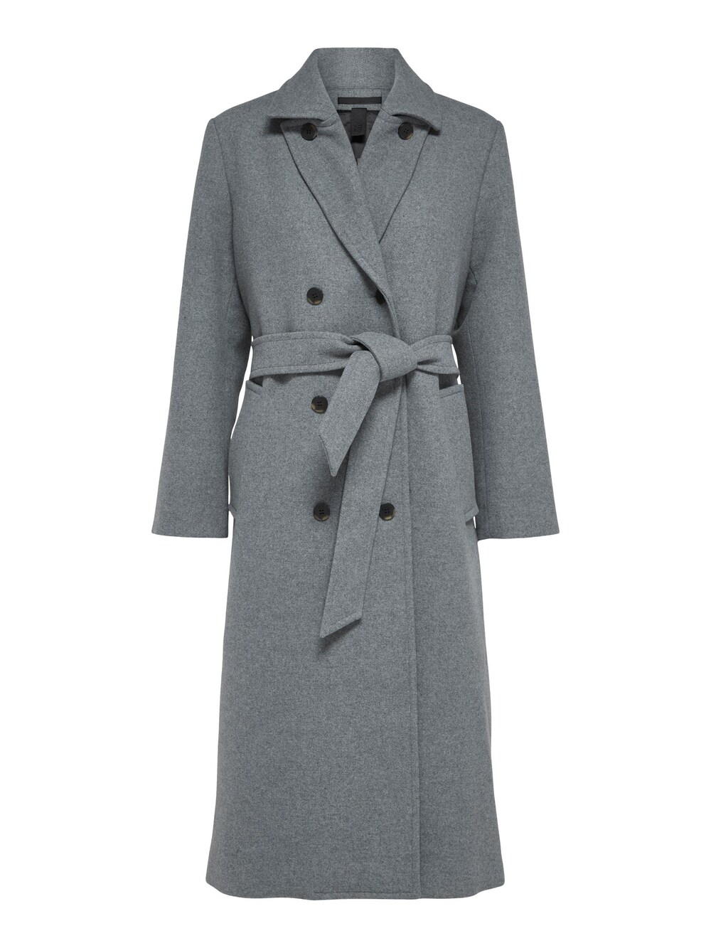 Межсезонное пальто Selected Milo, пестрый серый межсезонное пальто edited tosca пестрый серый
