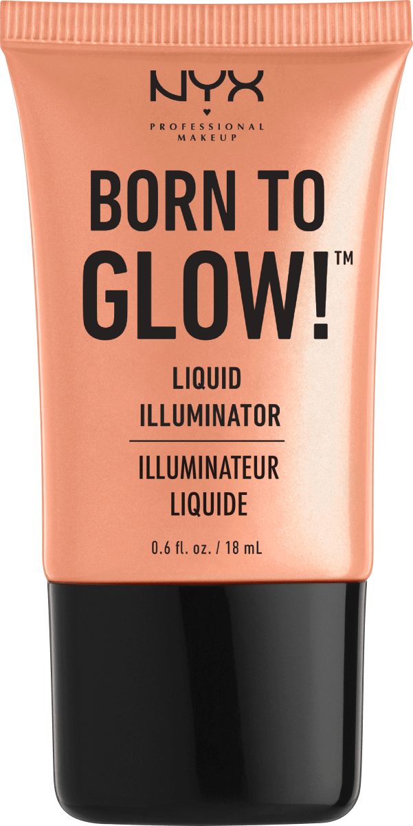 Хайлайтер Born To Glow Liquid Illuminator 02 Gleam 180мл NYX PROFESSIONAL MAKEUP хайлайтер nyx professional makeup born to glow icy highlighter duo 6 мл